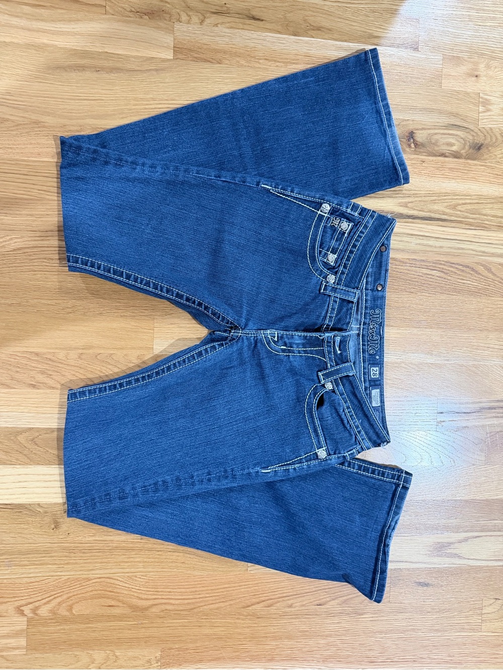 Miss Me Dark Blue Bootcut Jeans